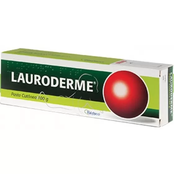 Lauroderme , 95 mg/g + 5 mg/g Bisnaga 100 g Pasta cutan