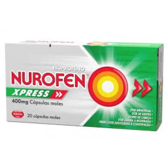 Nurofen Xpress, 400 mg x 20 cáps mole