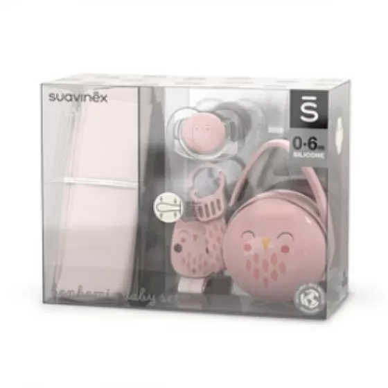 SUAVINEX BOOO KIT SET ON THE GO+4M GIRL