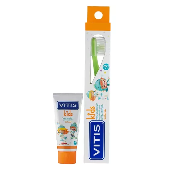 Vitis Kids Escov Dent+3anos