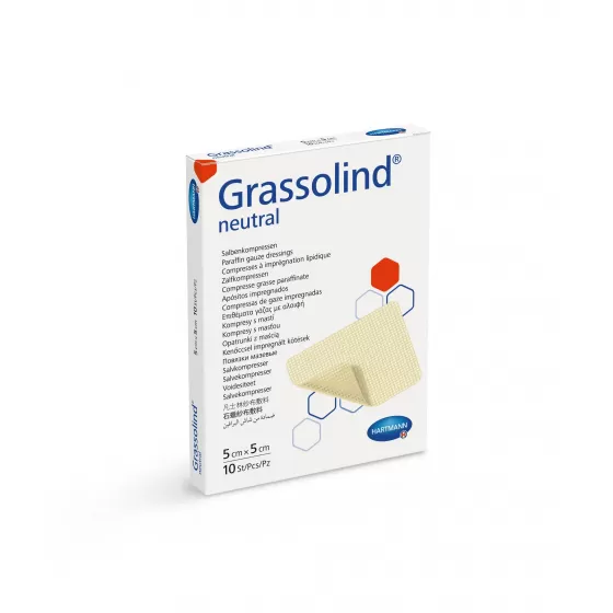 Grassolind Cpssa Pda 10x10 Cm X 10 compressa