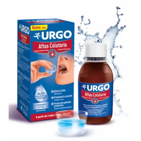 URGO COLUTORIO AFTAS/LESOES BUCAIS 150ML,