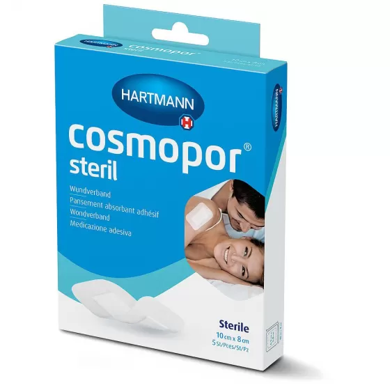 Cosmopor Steril Penso 7,2cmx5cm X5