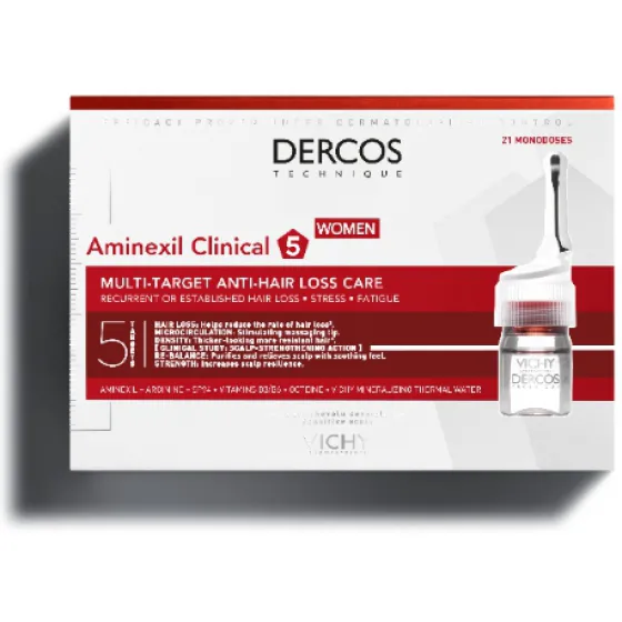 Dercos Aminexil Clinical Mulh Ampx21