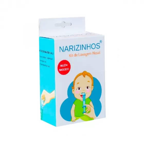 NARIZINHOS KIT LAVAG NASAL RECEM-NASCID