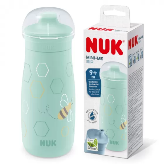 NUK MINI-ME SIP COPO PP 300ML 9M+ VERDE,