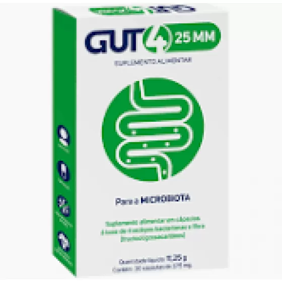 Gut4 25mm Caps X30 cáps(s)