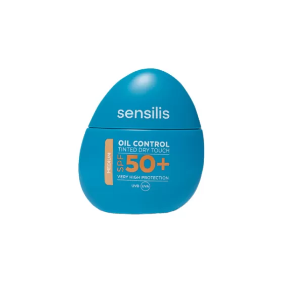 SENSILIS OILCONT TINTDRYTFL MEDSPF50+40