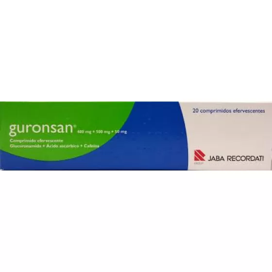 Guronsan, 400/500/50 mg x 20 comp eferv